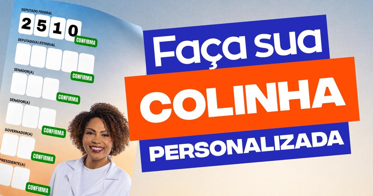 Faça sua colinha personalizada com o 2510